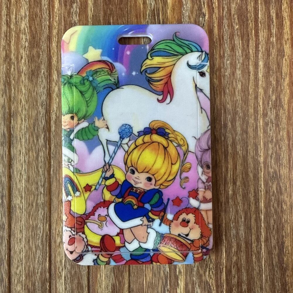 Rainbow Brite Badge ID Holder